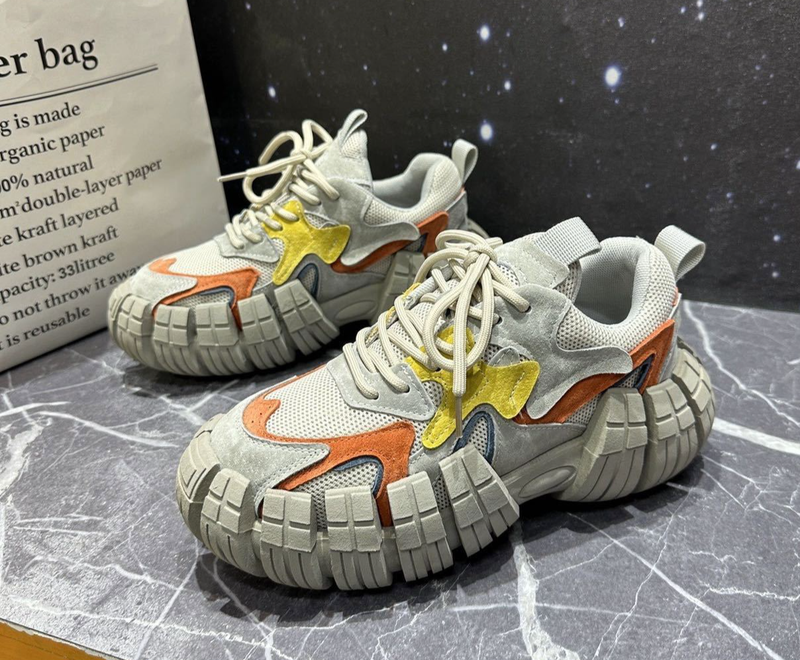 Goods Tire Thick Sole Retro Heavy Industry Dad Shoes Sports Shoes Net Red Leisure Ins Trend_voghion.com