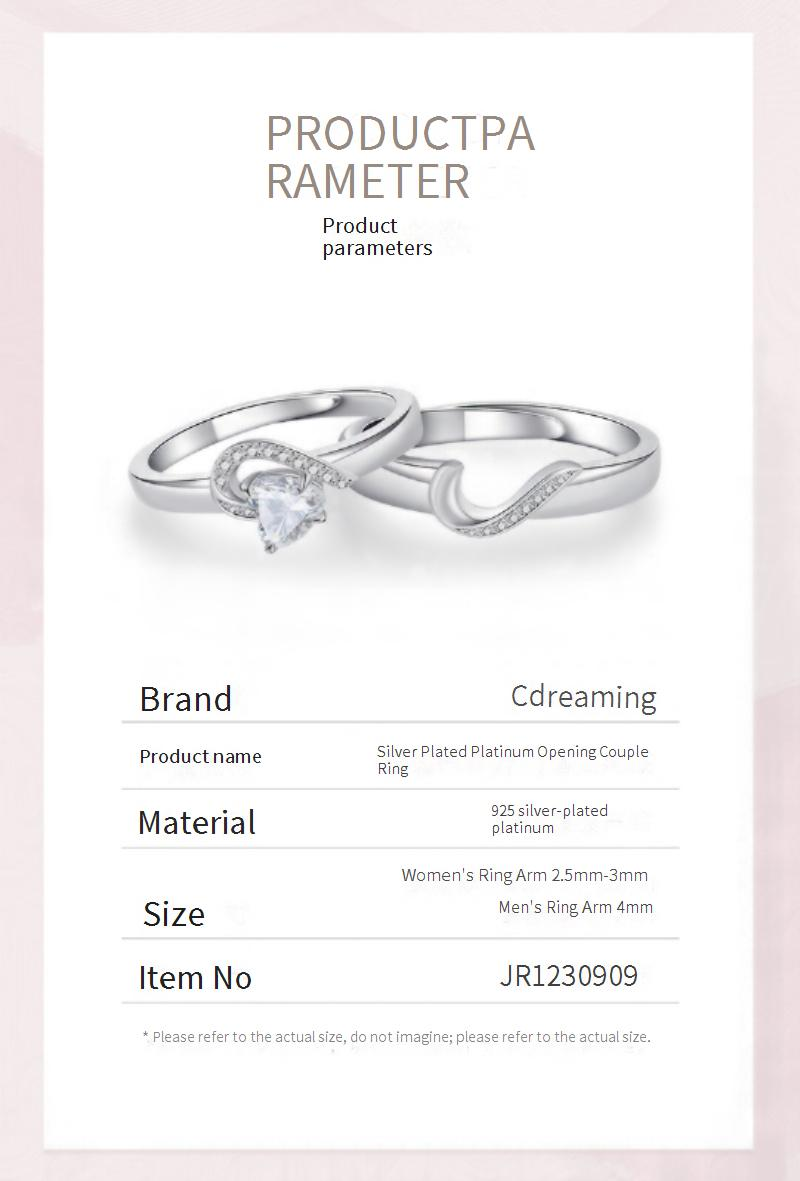 Cdreaming Women's Casual And Fashionable Daily Commuting Ring JR1230909_voghion.com