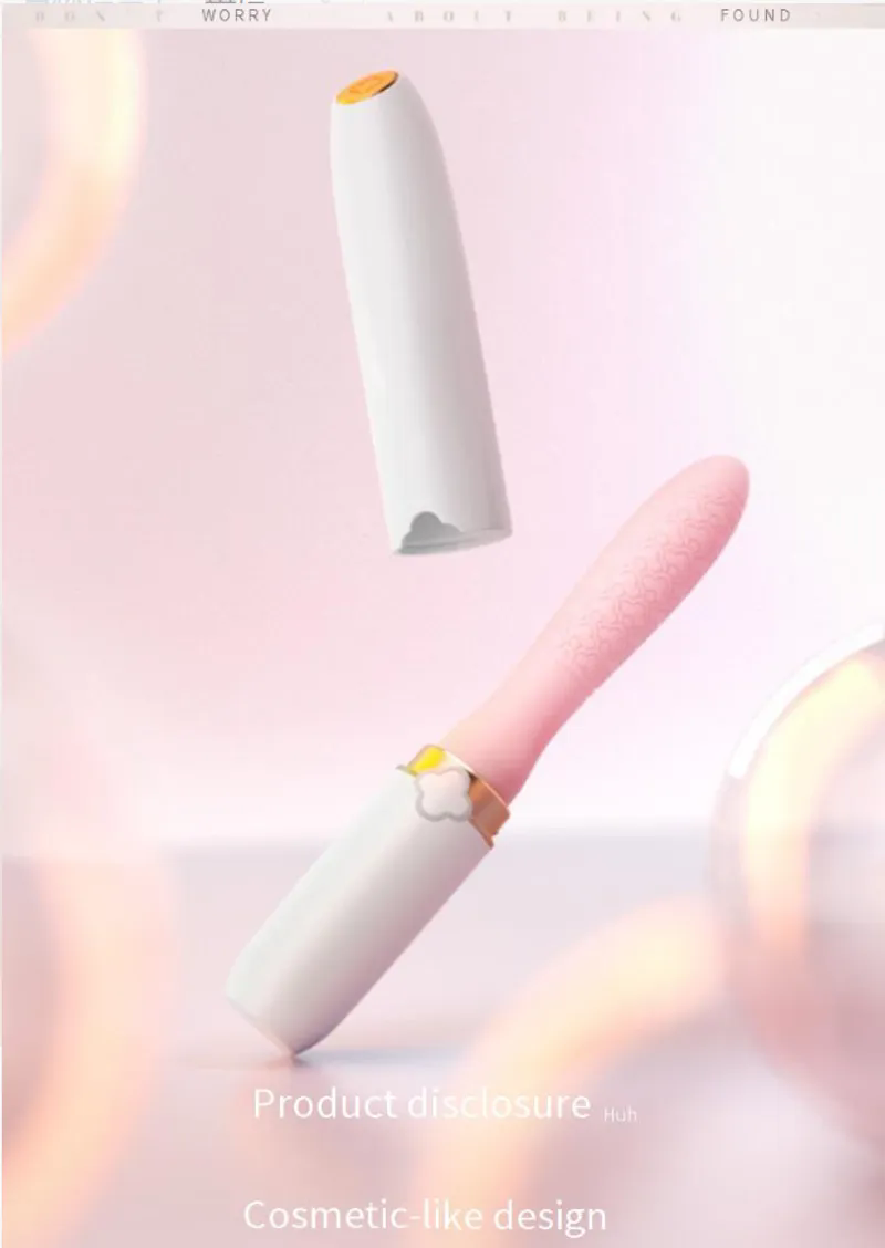 Seksitooted Huuleglasuurvibraator Naiste massaažipulk Naiste käeshoitav masturbaator Täiskasvanute seksimänguasjad_voghion.com