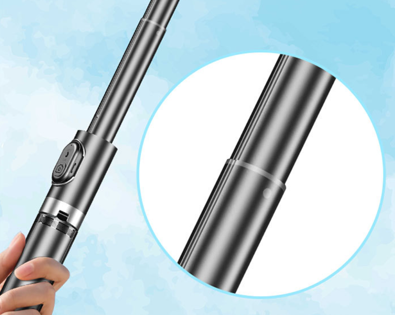 New Lost Pole Bluetooth Selfie Pole Mobile Selfie Pole Live Selfie Camera Tripod Stand Selfie Camera_voghion.com