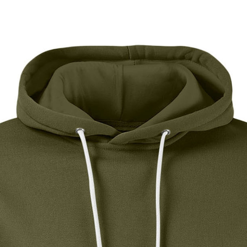 Herrenbekleidung, trendiges, farblich passendes Sweatshirt mit Spot-Print, Etikett, Kapuzenpullover, lässige Sportjacke, Sweatshirt für Herren_voghion.com