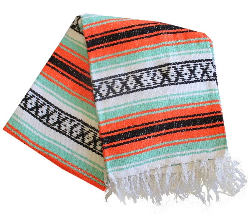 Geometric Tassel Style Blanket Woven Tassel Beach Towel Blanket Beach Blanket Picnic Mat Yoga Cotton Blanket_voghion.com