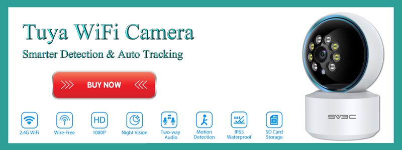 2PCS 2K WiFi Camera Tuya Smart Life Wireless Baby Indoor Surveillance IP Cam Home Pet Monitor Night Vision Two-Way Audio_voghion.com