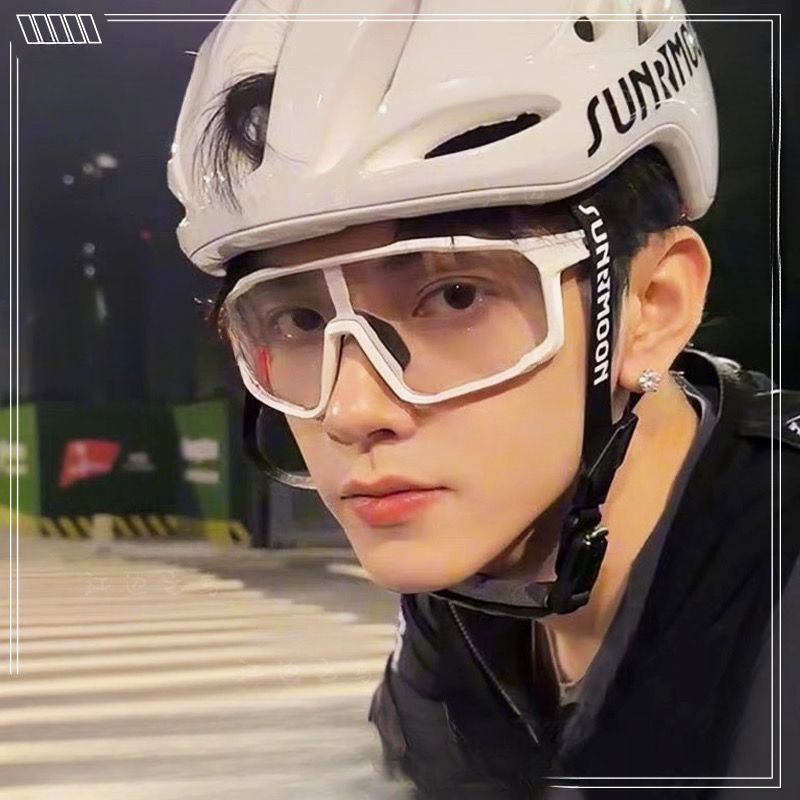 Lunettes de cyclisme HD, double usage, coupe-vent, anti-poussière, pour l'alpinisme, l'extérieur, tendance, jour et nuit_voghion.com
