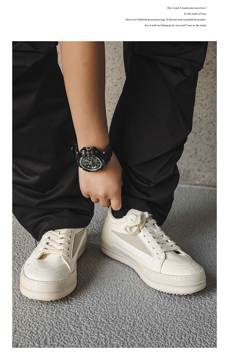 Häreschong Stil Nisch High Street Moud Mark Häreschong Trendy Sport Lieder Villfälteg Casual Turnschong Männer X163_voghion.com