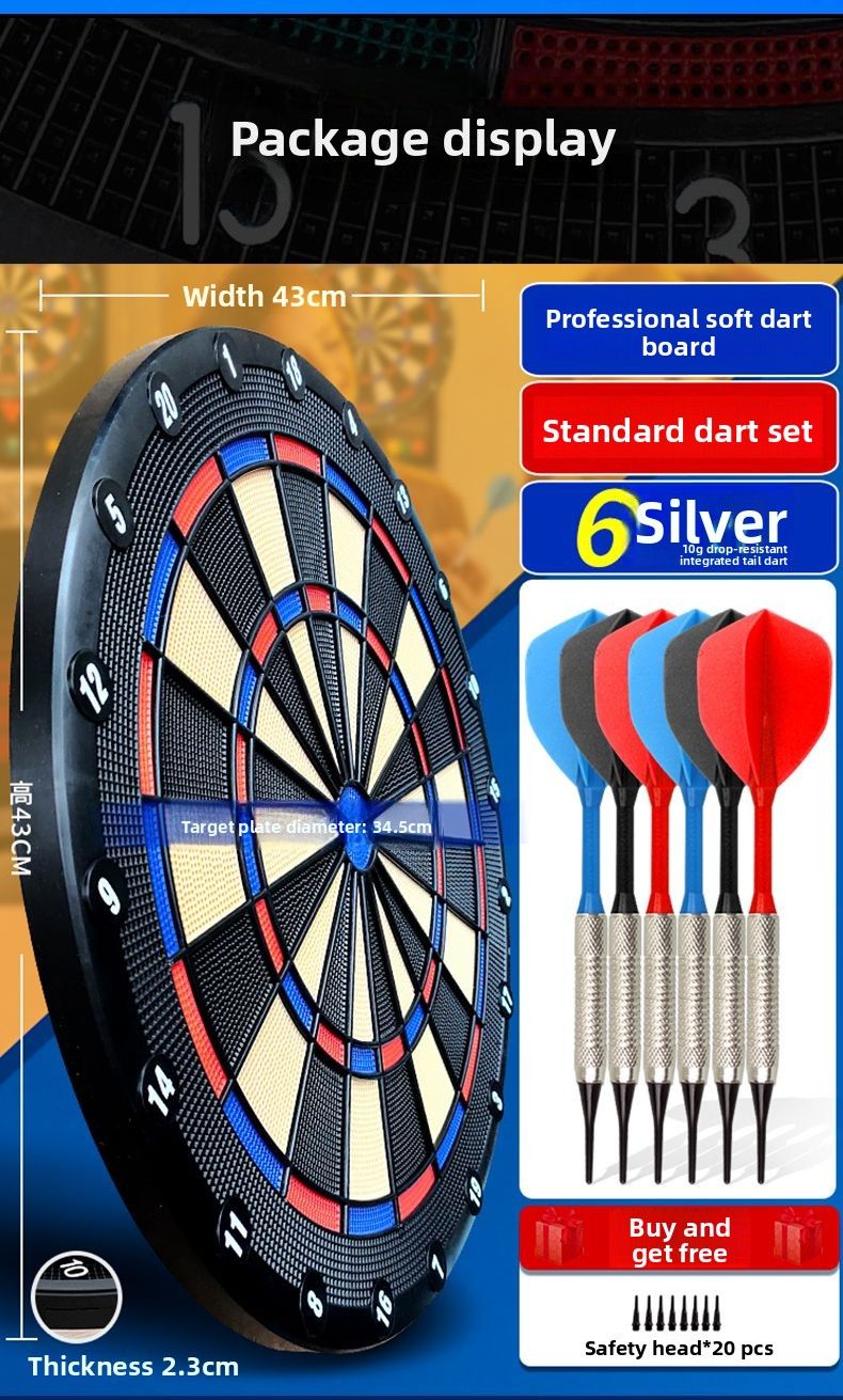 Jianliwang Elektronisch Dartbord Set Voor Thuis Binnen Kantoor Professioneel Zacht Dartdoelbord Geavanceerde Darts_voghion.com