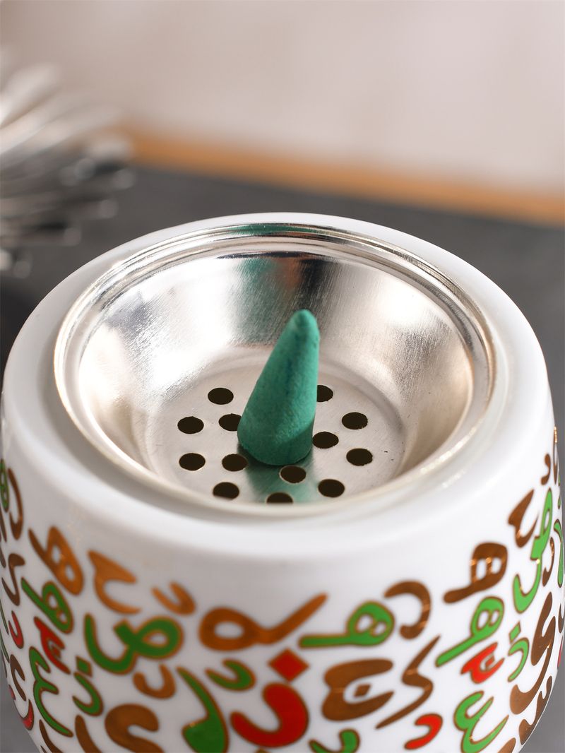 Creative Edge Mode Metall Handwerk Ornament Weihrauch einfache Home Sandelholzbrenner_voghion.com