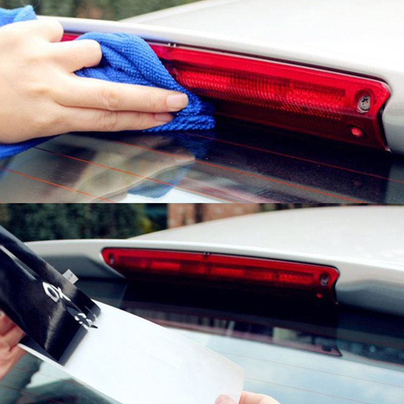 Yuanmheng Car Styling Nálepka na brzdové světlo Nálepky na brzdové světlo pro Ford Fiesta Hatchback_voghion.com