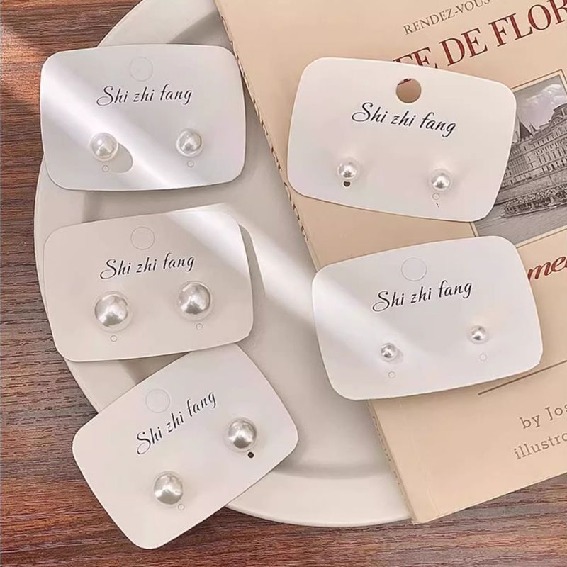 Minimalistischer Luxus für Frauen, modisch, elegant, Yiwu-Accessoires, Herbst-Winter, High-End-Perlenohrstecker_voghion.com