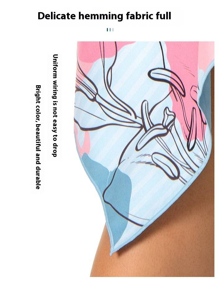 Neues Mikrofaser-Strandtuch – schnelltrocknend, extrem saugfähig und mit stylischem Aufdruck (zum Schwimmen, Baden und auf Reisen) – weich und leicht_voghion.com