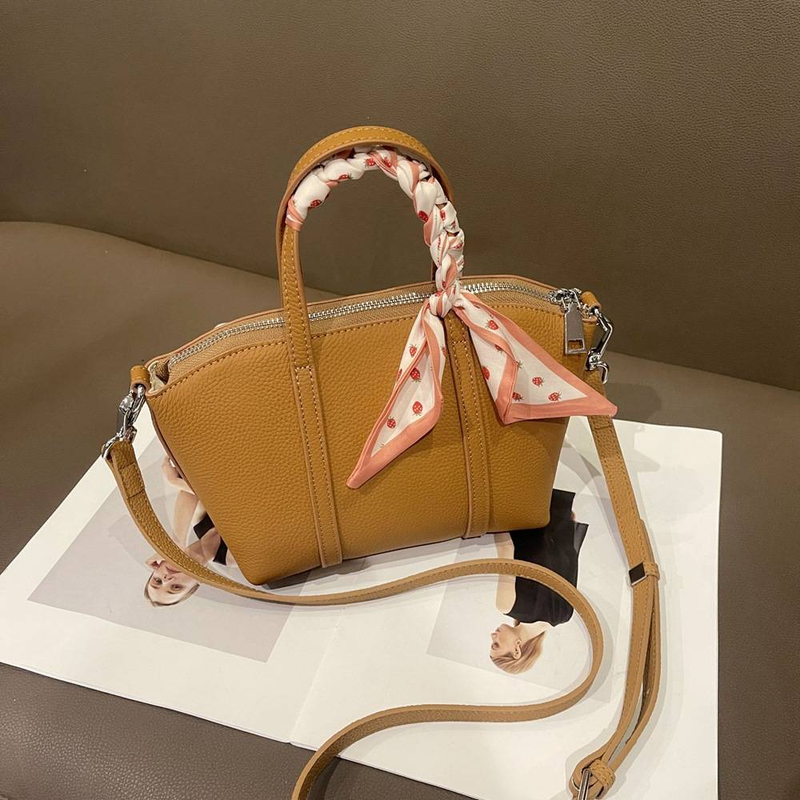 First Layer Cowhide Women's Bag, Genuine Leather Bag, New Shell Bag M788_voghion.com