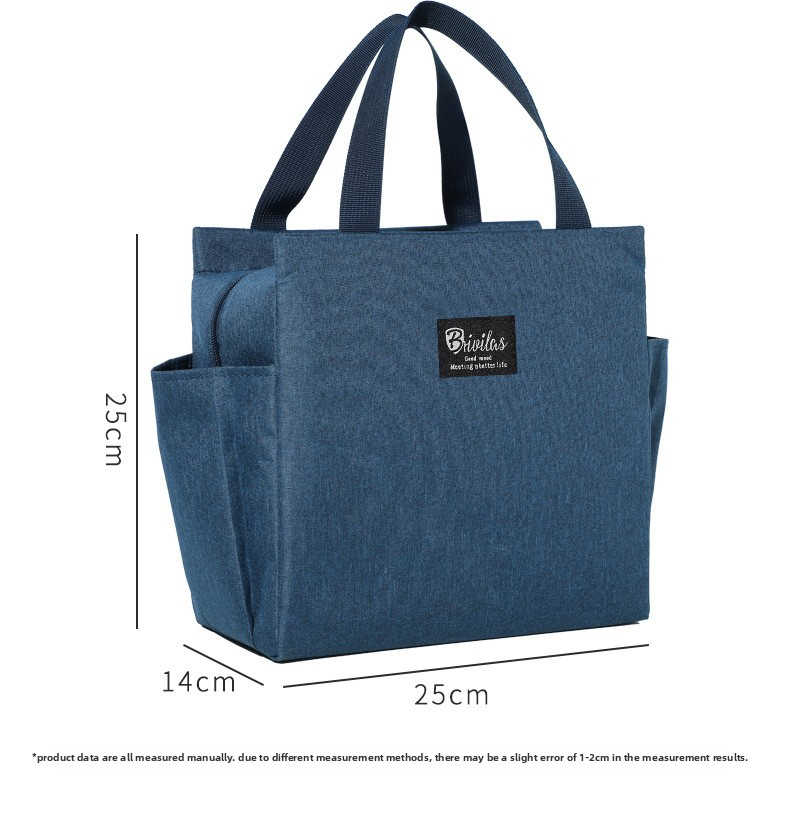 Moderne isolierte Lunchtasche – leichte Thermo-Mahlzeitentasche für Büro und Schule, auslaufsicherer Lebensmittelbehälterträger mit zwei Taschen_voghion.com
