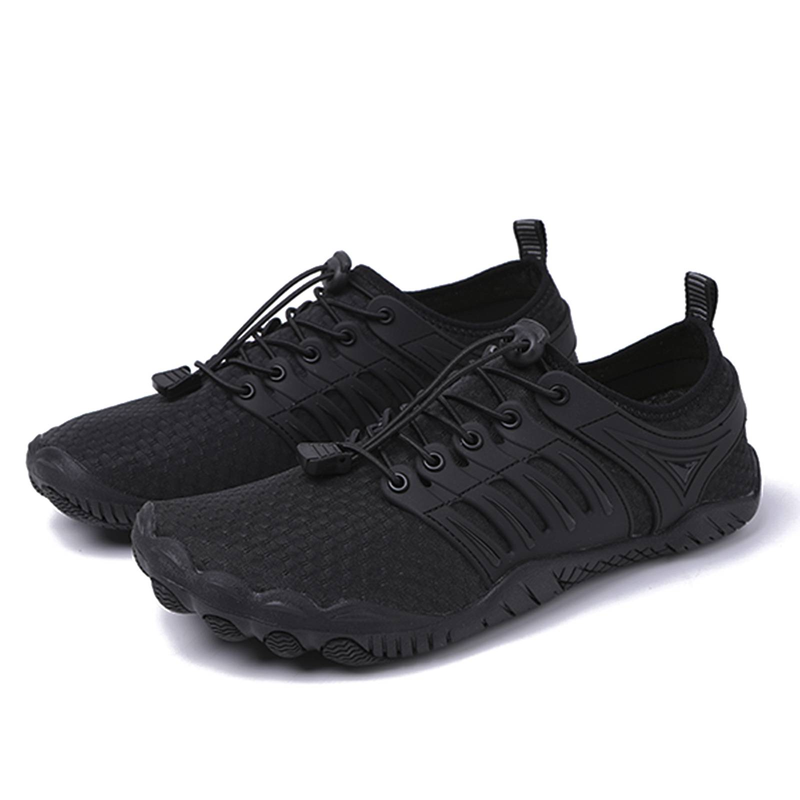 Scarpe per sport acquatici per uomo e donna - Scarpe da acqua ad asciugatura rapida, antiscivolo, da indossare a piedi nudi, per spiaggia, nuoto, snorkeling, escursionismo_voghion.com