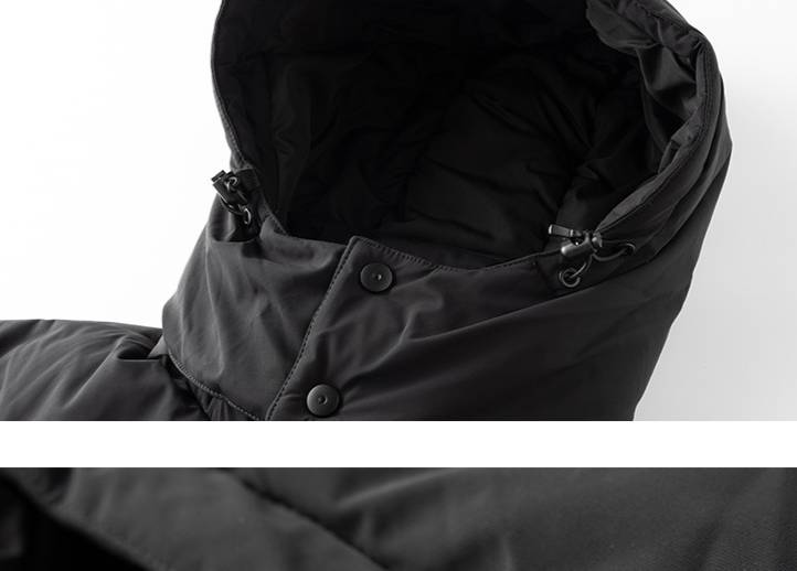 Unisex Extreme Cold Weather Down Jacket – 90% White Duck Down, 600 Fill Power, Waterproof Ski Parka (Black/Red/Navy)_voghion.com