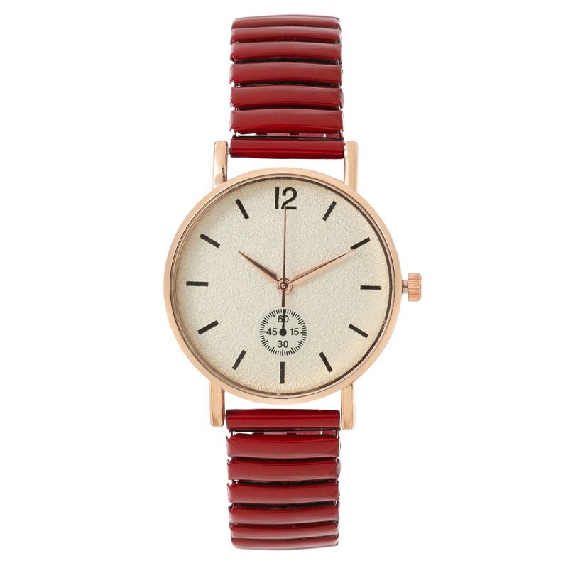 Digital scale student women's elastic band quartz watch_voghion.com