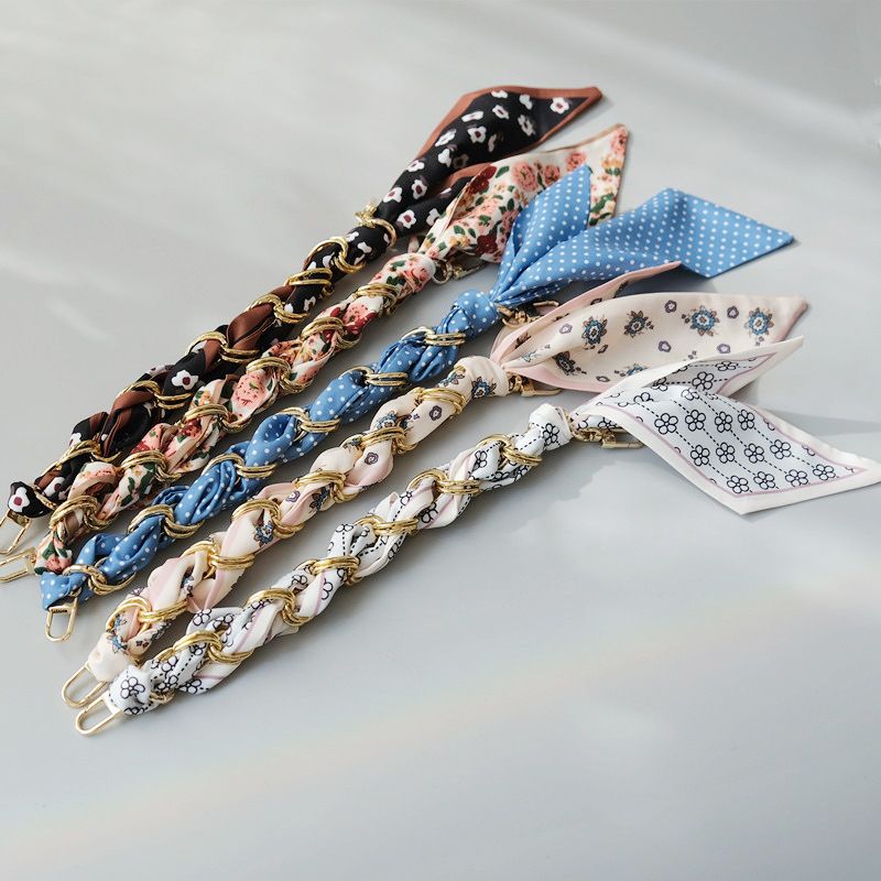 Versatile New Socialite Style Scarf Spring Summer Handbag Strap Bag Accessories Handheld Short Chain_voghion.com
