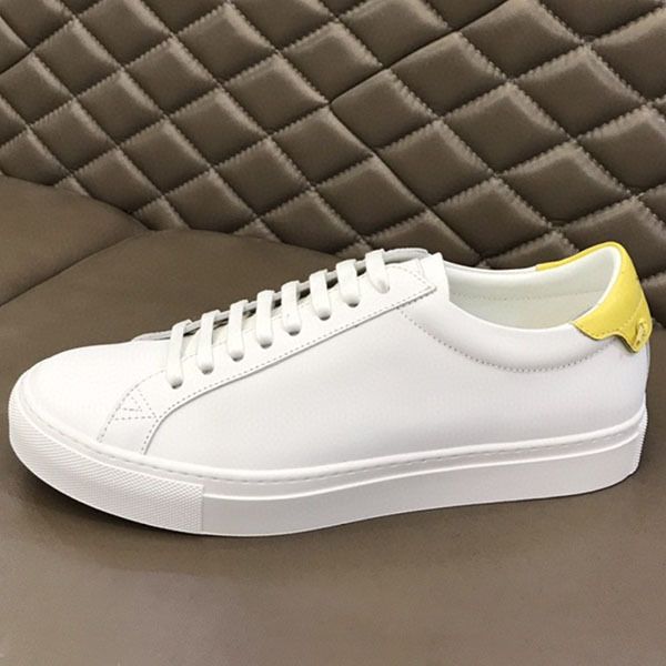 Luxury Couple Style Lace Up White Korean Version Breathable Casual Board Trendy Men's Shoes_voghion.com