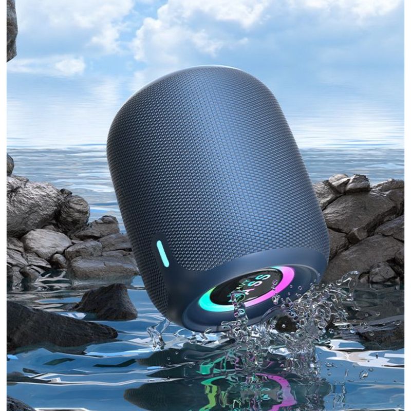 Desktop Bluetooth Home Wireless Rechargeable Speaker Subwoofer Waterproof High Volume Outdoor Portable Long Battery Life_voghion.com