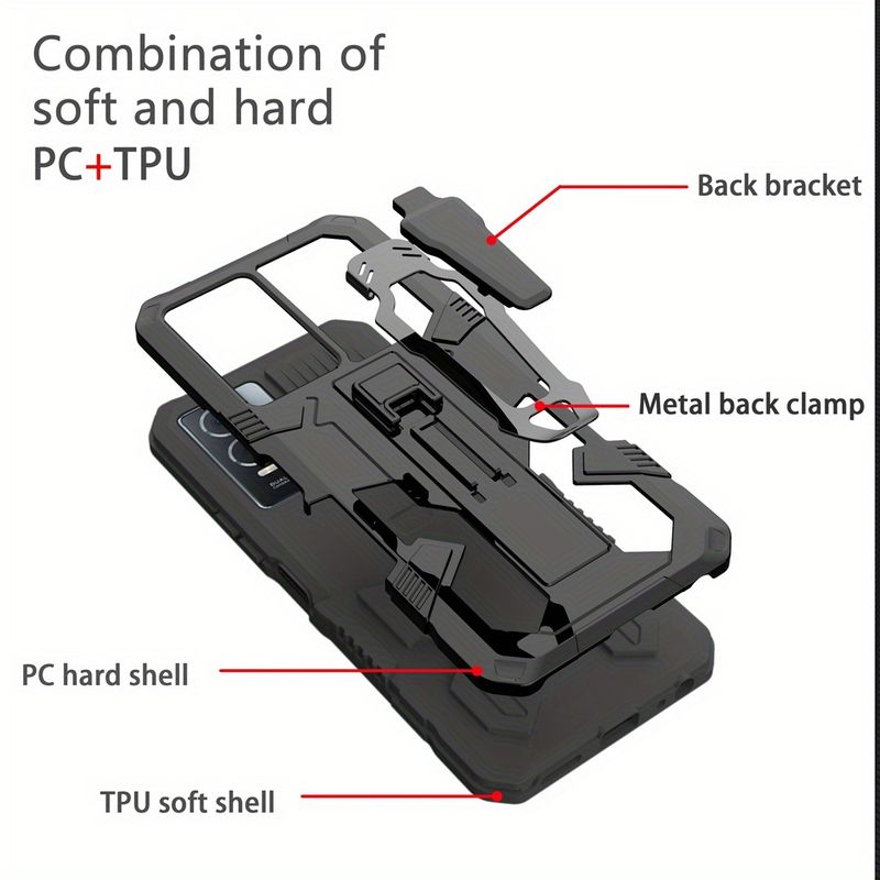 Belt Clip for Maximum Protection - Universally Compatible with Samsung Galaxy Note10, Note20, S21, S22, S23fe, S20plus, S23 Ultra, S23fe Models_voghion.com
