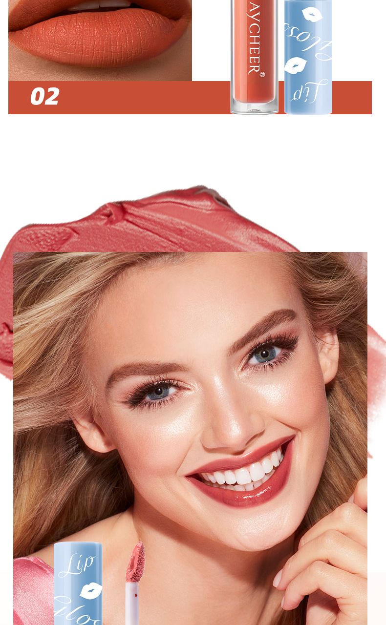 MAYCHEER Air Lip Glaze Velvet Matte Matte Lipstick Bare Lip Mud Air Lip Glaze_voghion.com