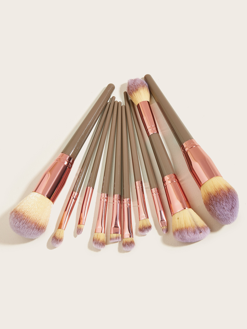 7/10 pinceaux de maquillage ensemble Big Mac pinceau fard à paupières poudre libre pinceau maquillage GUJHUI_voghion.com