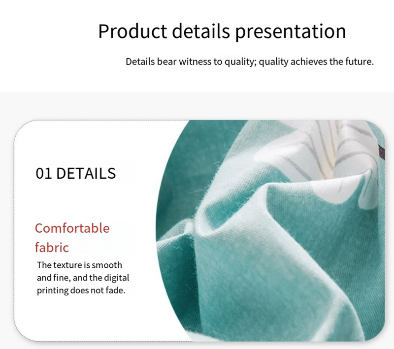 Copripiumino con motivo geometrico Fluff Cut Flower, colore cachi chiaro, set di tre pezzi per la biancheria da letto_voghion.com