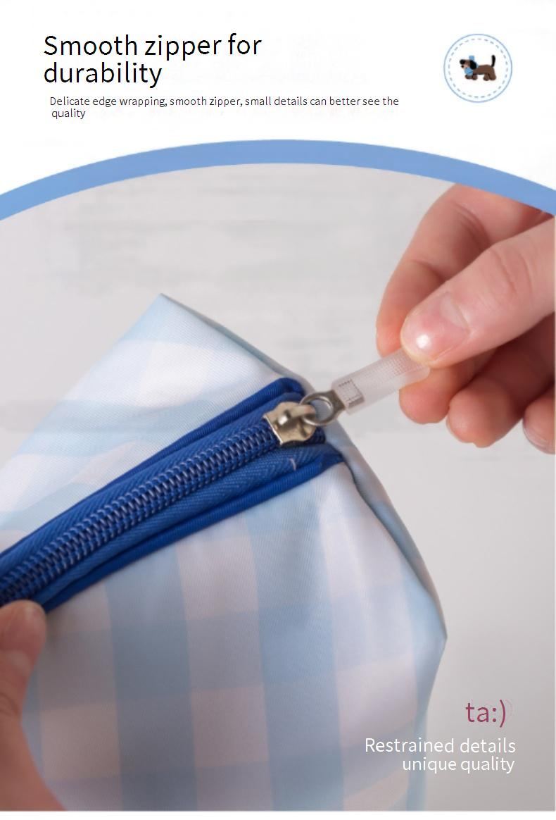 Travel Underwear Organizer - Large Capacity Waterproof Bag For Bras, Socks & Toiletries_voghion.com