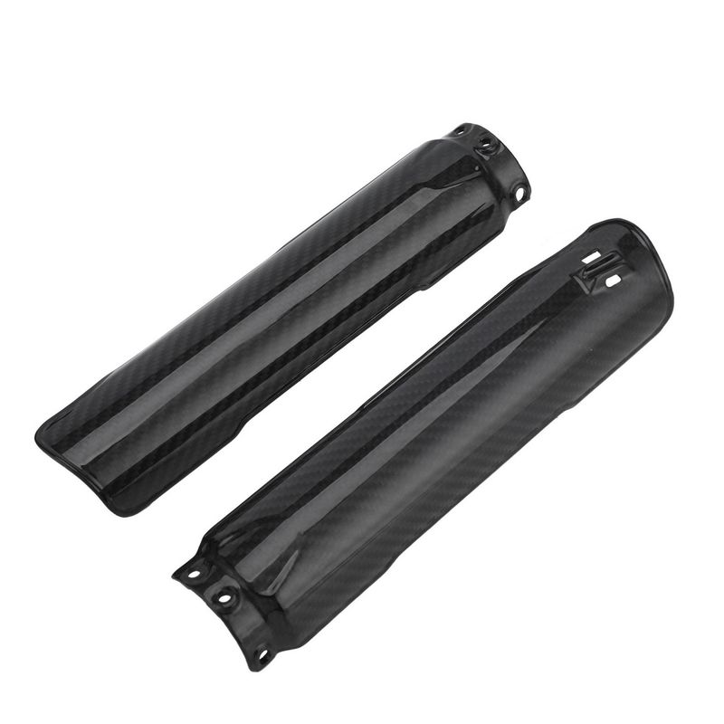 Protector de amortiguador de fibra de carbono para motocicleta: protección ligera y duradera para motos de crucero, deportivas y de aventura (36 x 19 x 6 cm)_voghion.com