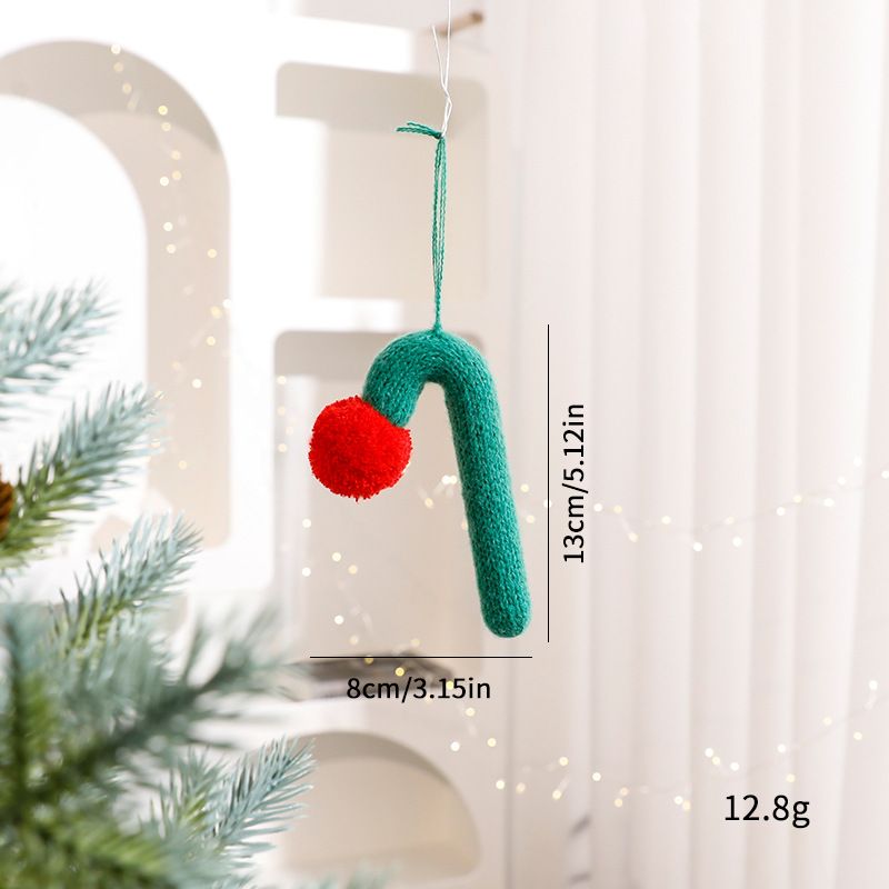 Festive Foam Candy Cane Decorations – Jumbo & Mini Red & Green Holiday Ornaments For Whimsical Christmas Tree Styling (4-Piece Set)_voghion.com