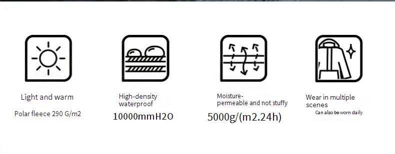 Unisex Ski Jacket & Pants Set - Windproof, Waterproof Snowsuit For Men & Women - Thermal Insulated Fleece Lining For Skiing & Snowboarding_voghion.com