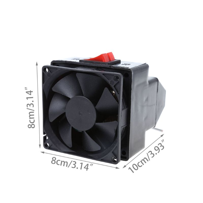 Chauffage de véhicule portable 150 W PTC pour voiture, ventilateur chaud, dégivreur, désembueur pour DC 1_voghion.com
