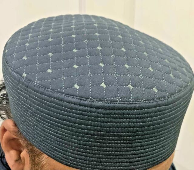 Junaid Jamshed Style Al Ghazi Etichetta Cappello islamico Berretto Argomento islamico di alta qualità_voghion.com