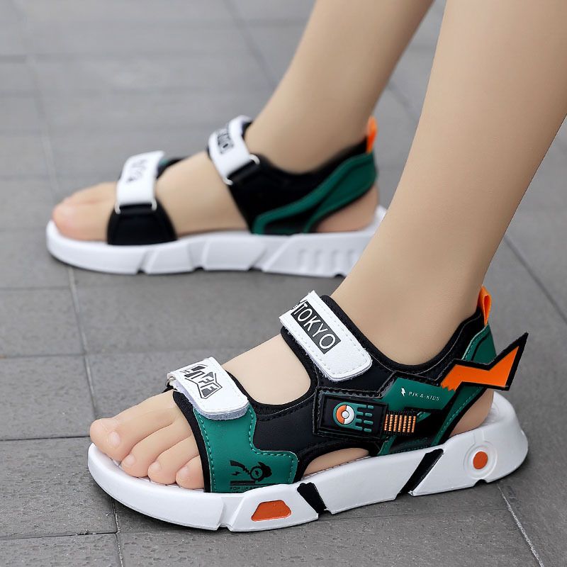Sandali per bambini con suola morbida antiscivolo leggeri per studenti delle scuole elementari, bambini di età media e grande, ragazzi, scarpe per bambini_voghion.com