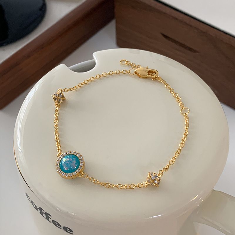 Bracciale in malachite per donna, gioielli in pietra naturale di alta qualità in stile palazzo di Yiwu_voghion.com