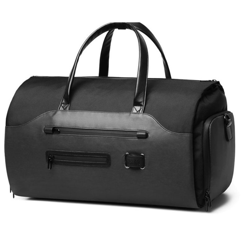 Men's Business Folding Short Trip Handheld Shoulder Waterproof Multifunctional Set Gym Bag_voghion.com