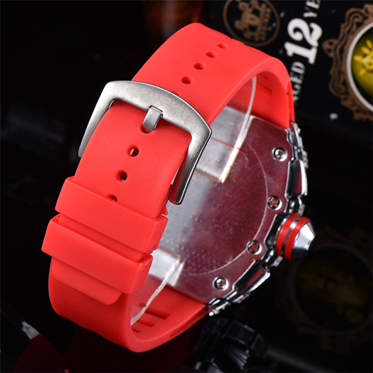 Orologio Richard unisex al quarzo a forma di barile, con quadrante quadrato personalizzato, da uomo, 2025_voghion.com