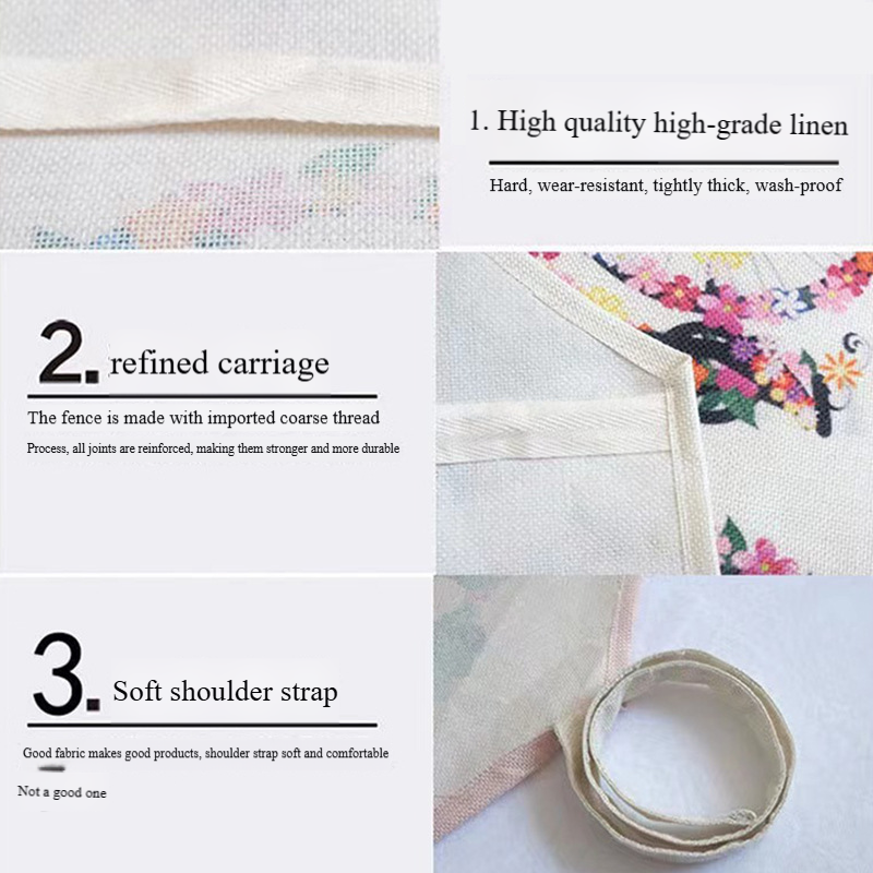 Modern Geometric Print Apron - Sleeveless, Lightweight & Stylish (Perfect For Art Studio, Kindergarten & Kitchen Use)_voghion.com