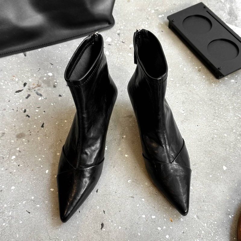 Cameido – Modische Stiefel im französischen Stil mit spitzer Zehenpartie und schmalem Absatz für den Herbst_voghion.com