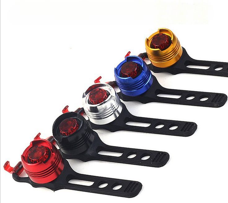 Luce di avvertimento per casco monoocchio per bicicletta, coda rossa, in plastica, per mountain bike, CNC, attrezzatura da ciclismo_voghion.com