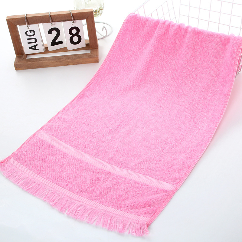Petite serviette en fibre de bambou, nettoyant visage doux et absorbant pour enfants, coffret cadeau, broderie maternelle_voghion.com