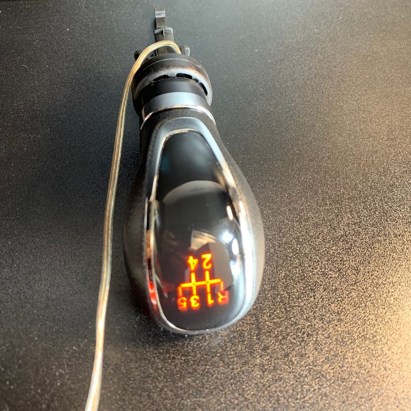 Leva del cambio manuale con luce posteriore per Buick Ee GT/XT 2009-2014 Pomello del cambio a LED_voghion.com