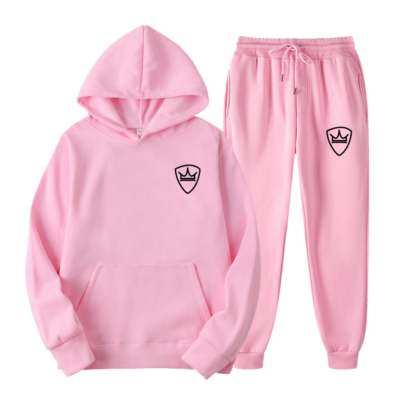 Costum sport pentru femei primăvara 2023 modă feminină seturi pentru bărbați hanorace + pantaloni de trening set din 2 piese pulover cu glugă pentru bărbați îmbrăcăminte sport_voghion.com