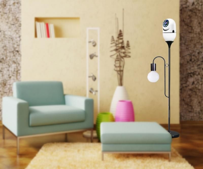 Surveillance & Smart Home Electronics tuya smart day and night full color light bulb lamp head Minions camera wireless wifi surveillance camera_voghion.com