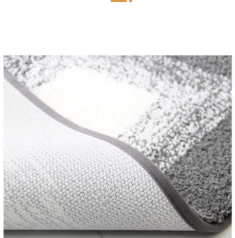 Bathroom Door Absorbent & Non-Slip Mat - Super Soft Home Carpet For Shower, Toilet, Bedroom & Entryway_voghion.com