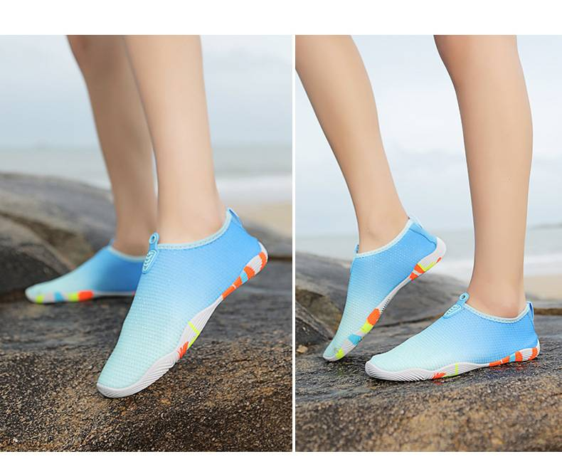 Uniseksowe, szybkoschnące buty do wody – buty do wody Barefoot do pływania, jogi i aktywności na świeżym powietrzu, antypoślizgowe, oddychające, dopasowane buty dla pary/rodzica i dziecka_voghion.com