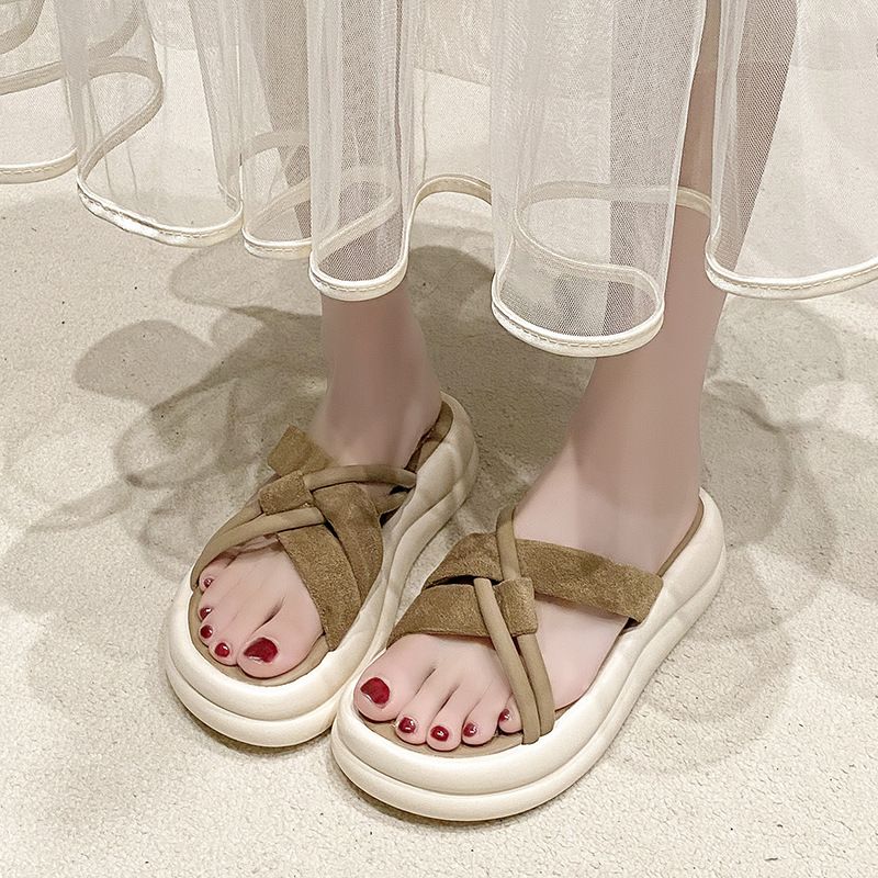 Schuhe mit dicken Sohlen, Damenschuhe im neuen Stil zum Ausgehen, mit feinen_voghion.com