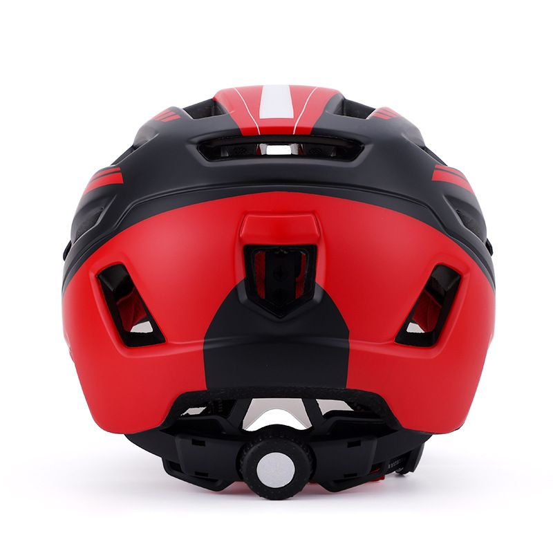 Mountainbikehelm Vëloshelm Männer a Fraen Magnéitesch Brëll mat Rand Vëloshelm_voghion.com