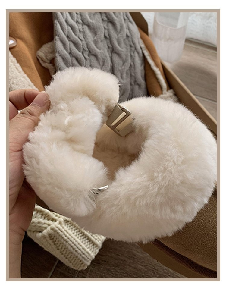 2023 Winter neue warme Oberbekleidung Plüschschuhe mit Plüsch und Verdickung, vielseitige Zwei-Trage-Baumwollschuhe_voghion.com