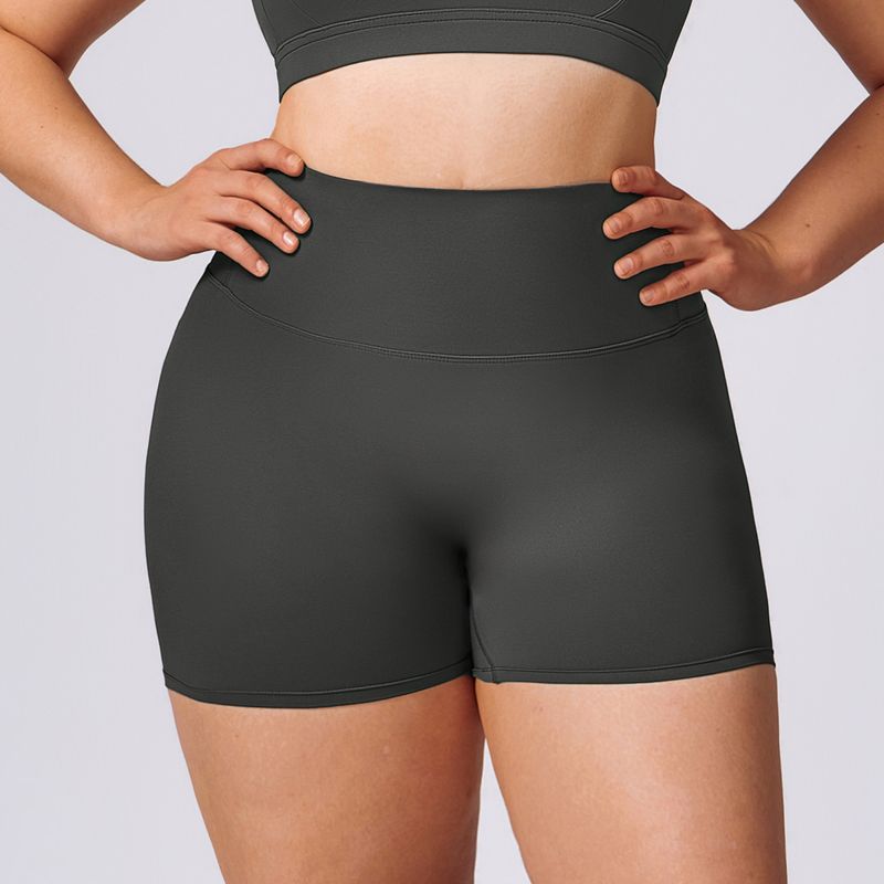 LazyZoom Plus Size Yoga-Kleidung für Frauen, schnelltrocknend, Pilates, Laufhose, Sport-Fitness-Set 8047_voghion.com