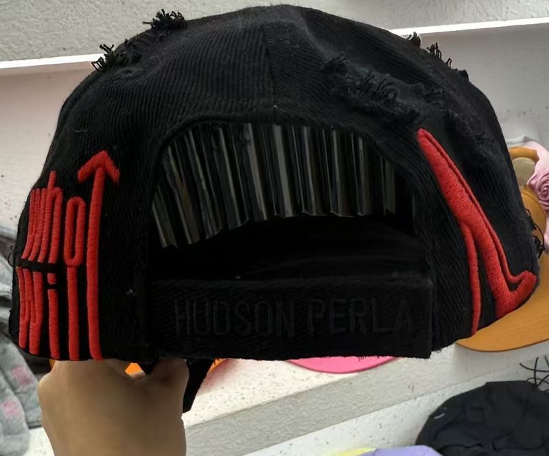 Casquette de baseball unisexe à motif bec de canard, style urbain, peinte à la main, style urbain, style urbain, Y2 Dark Little Devil Horn_voghion.com